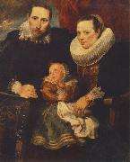 DYCK, Sir Anthony Van Family Portrait hhte Germany oil painting artist